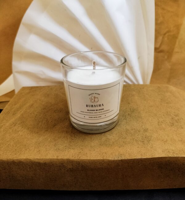 Blush Bloom candle