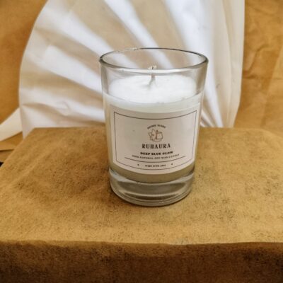 Deep Blue Glow Luxury Candle